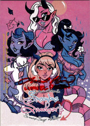 Succubus Sweethearts Sugar Spice 5finity 2023 Sketch Card Limuel Pinzon