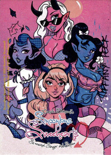 Succubus Sweethearts Sugar Spice 5finity 2023 Sketch Card by Tiffany Peek V2