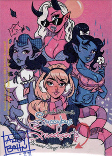 Succubus Sweethearts Sugar Spice 5finity 2023 Sketch Card Andy Bohn