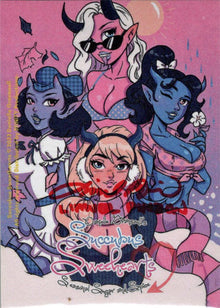 Succubus Sweethearts Sugar Spice 5finity 2023 Sketch Card Limuel Pinzon V2
