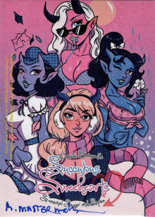 Succubus Sweethearts Sugar Spice 5finity 2023 Sketch Card Mike Mastermaker