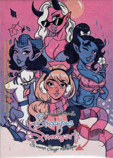 Succubus Sweethearts Sugar Spice 5finity 2023 Sketch Card Jme Foronda