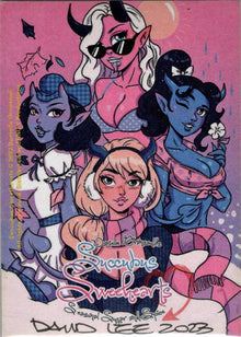 Succubus Sweethearts 5finity 2023 Sketch Card David Lee V2