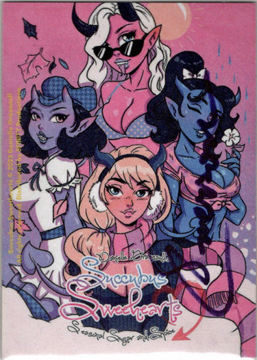 Succubus Sweethearts 5finity 2023 Sketch Card Emerson Ferreira