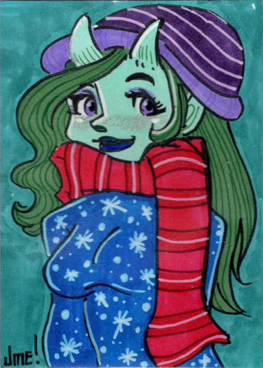 Succubus Sweethearts 5finity 2023 Sketch Card Jme Foronda