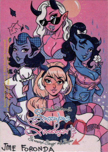 Succubus Sweethearts 5finity 2023 Sketch Card Jme Foronda