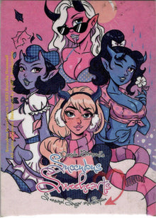 Succubus Sweethearts 5finity 2023 Sketch Card Rodrigo Mazer V2