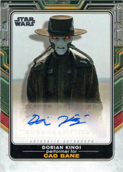 Topps 2022 Star Wars Boba Fett Autograph Card A-DK Dorian Kingi