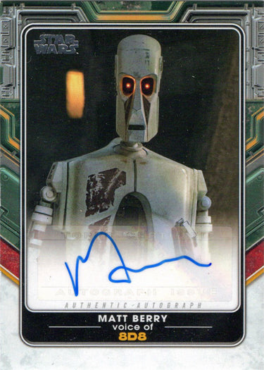 Topps 2022 Star Wars Boba Fett Autograph Card A-MB Matt Berry