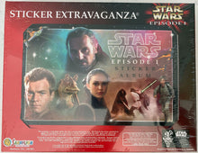 1999 Sandylion Star Wars Episode 1 Sticker Extravaganza Box with Album