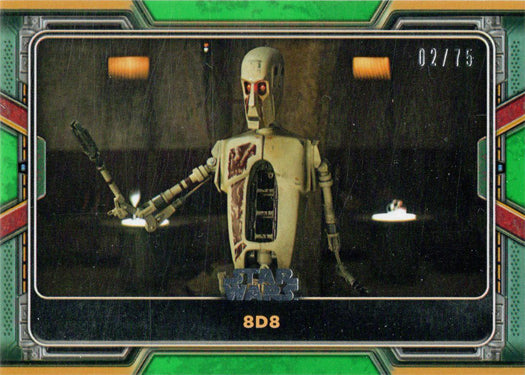 Topps 2022 Star Wars Boba Fett Green Parallel Card 9 