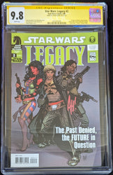 Star Wars Legacy #2 Graded CGC 9.8 Signed by Adam Hughes