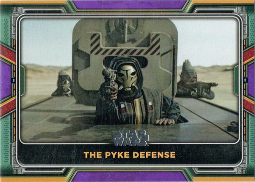 Topps 2022 Star Wars Boba Fett Purple Parallel Card 34 