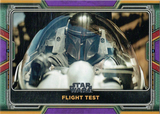 Topps 2022 Star Wars Boba Fett Purple Parallel Card 70 