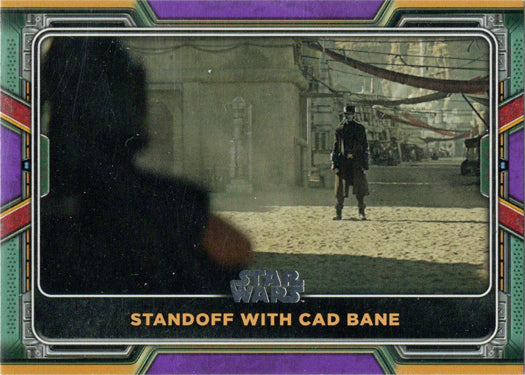 Topps 2022 Star Wars Boba Fett Purple Parallel Card 88 