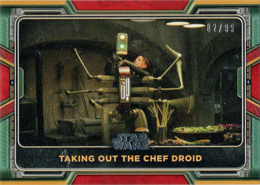 Topps 2022 Star Wars Boba Fett Red Parallel Card 56 