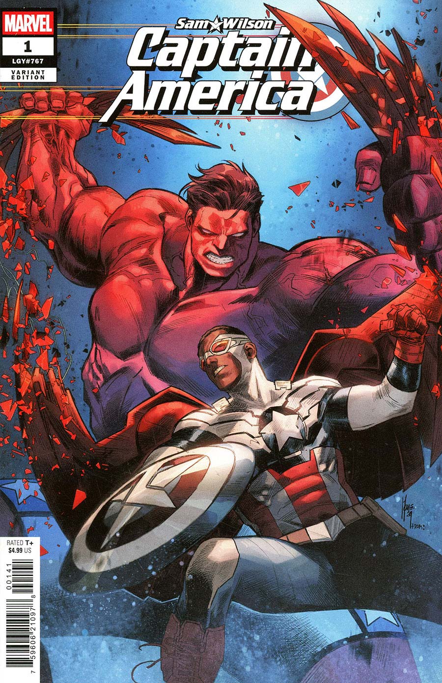 Sam Wilson, Captain America #1 Marco Checchetto Variant