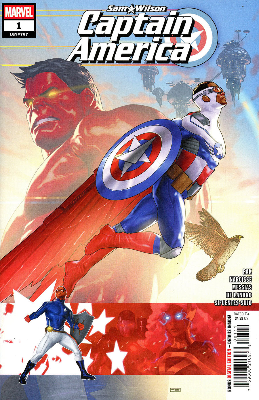 Sam Wilson, Captain America #1