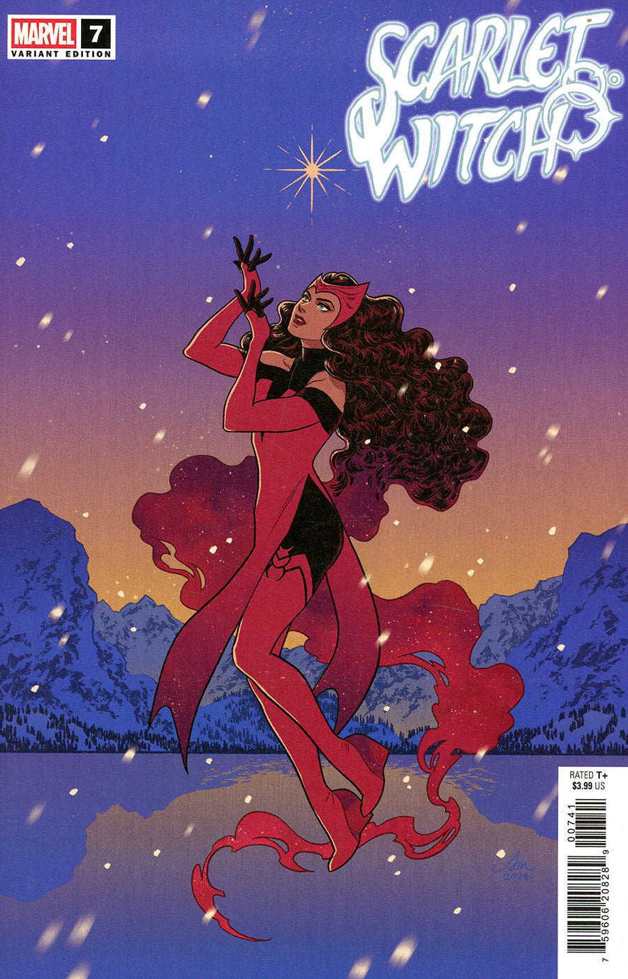 Scarlet Witch #7 Audrey Mok Winter Holiday Variant