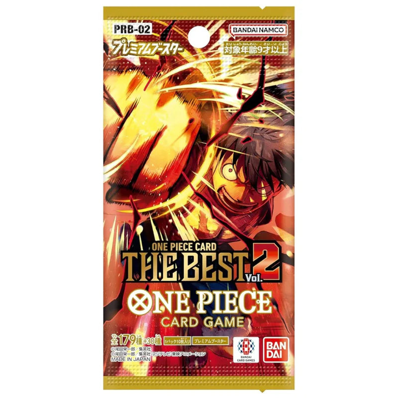 One Piece TCG: The Best Vol 2 (PRB-02) Japanese Booster Pack