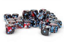 Chessex: 12mm d6 Brush - Dark Side/Blue
