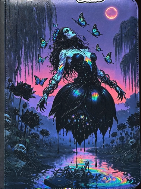 Maggot Labs™ 9-Pocket Zippered Binder - The Garden's Curse