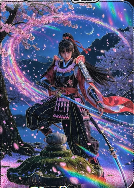 Maggot Labs™ 9-Pocket Zippered Binder - Sakura Kenshi - The Blossom Blade