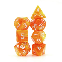 Foam Brain RPG Dice Set: Lemon Sorbet