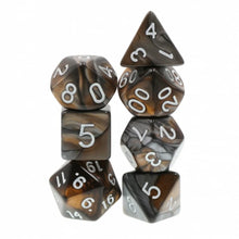 Foam Brain RPG Dice Set - Bronze Coins