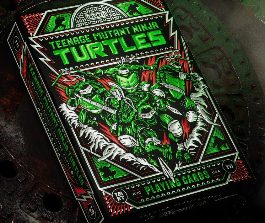 Theory11 Premium Playing Cards - Teenage Mutant Ninja Turtles