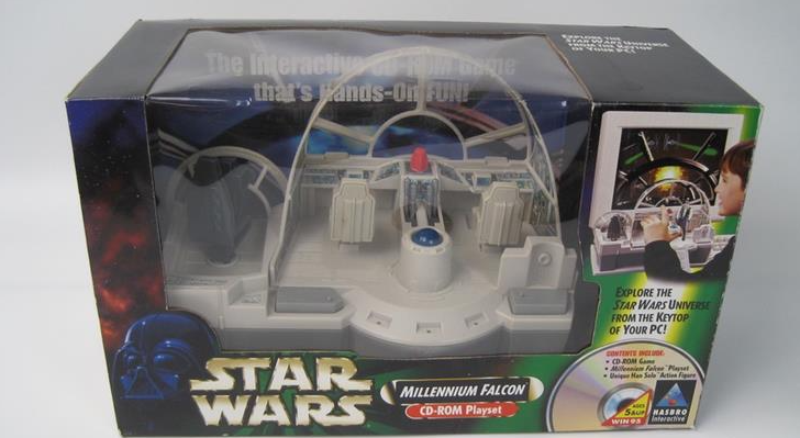 Hasbro Star Wars Millennium Falcon CD-ROM Playset