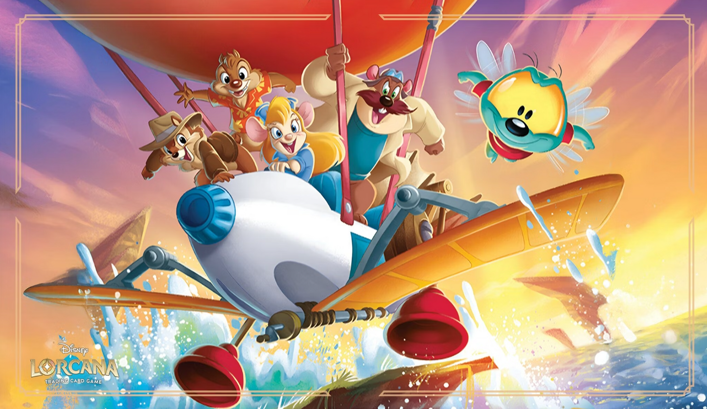 Lorcana Playmat (Rescue Rangers Away!)