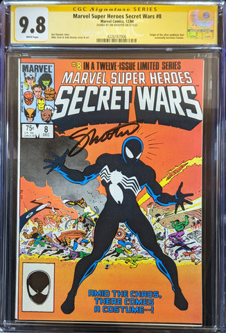 Secret Wars #8 (1984) CGC 9.8 Signed by Jim Shooter
