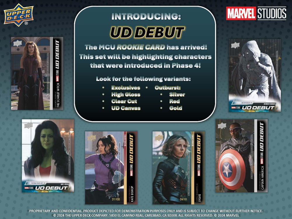 2024 Upper Deck Marvel Studios Series 1 Disney+ Hobby Box