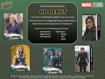 2024 Upper Deck Marvel Studios Series 2 Cinematic Hobby Box