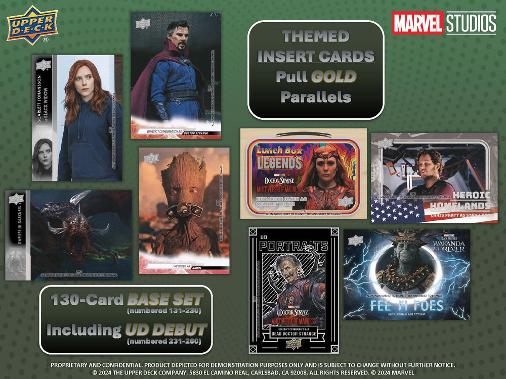 2024 Upper Deck Marvel Studios Series 2 Cinematic Hobby Box