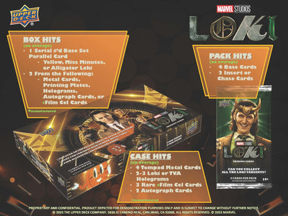 2023 Upper Deck Marvel Loki Hobby Box