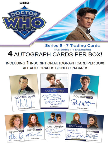 Rittenhouse 2024 Doctor Who Series 5-7 Hobby Box (24 Packs) ***PRE-ORDER***