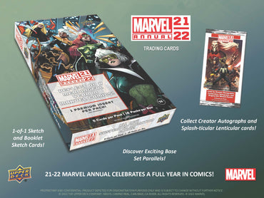Upper Deck Marvel Annual 2021-22 Hobby Box