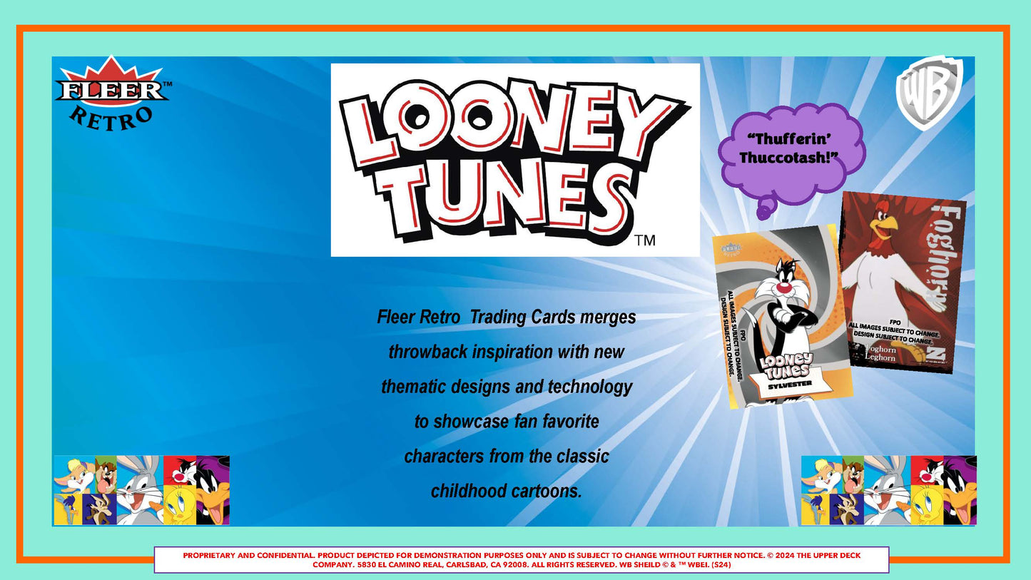 2024 Upper Deck Fleer Retro Looney Tunes Hobby Box
