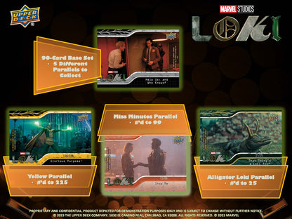 2023 Upper Deck Marvel Loki Hobby Box