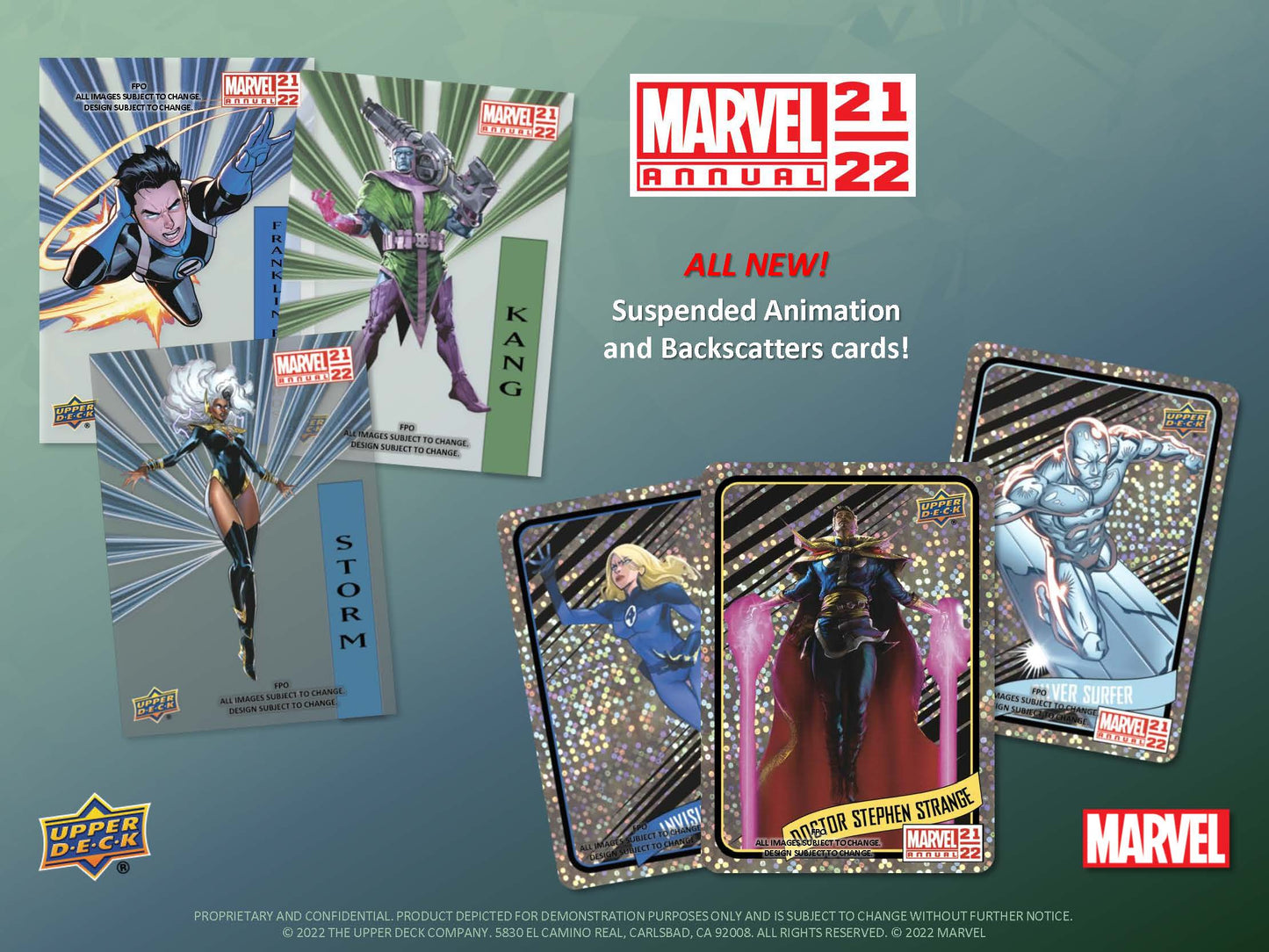 Upper Deck Marvel Annual 2021-22 Hobby Box