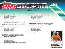 2023 Topps Baseball Update Series Hobby Box