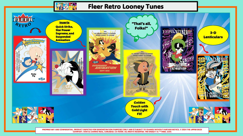 2024 Upper Deck Fleer Retro Looney Tunes Blaster Box