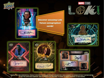 2023 Upper Deck Marvel Loki Hobby Box