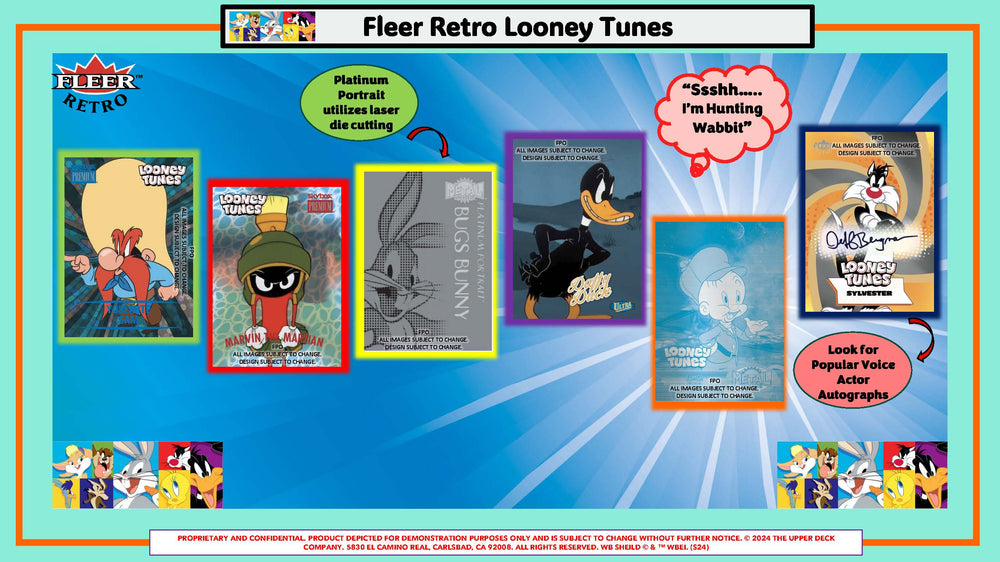 2024 Upper Deck Fleer Retro Looney Tunes Blaster Box