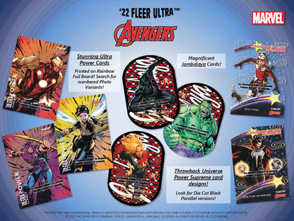 2022 Upper Deck Fleer Ultra Marvel Avengers Hobby