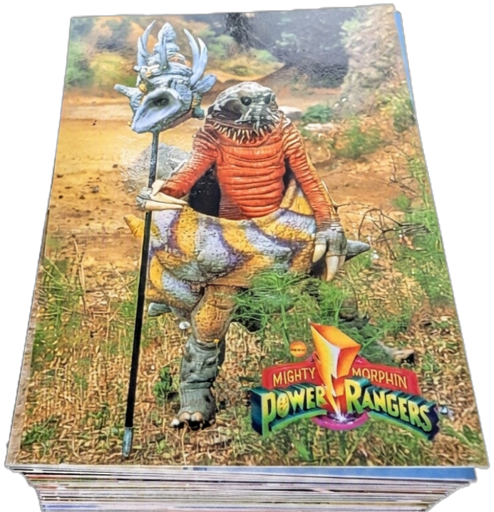 1994 Collect-a-Card Power Rangers New Season (Series 3) Hobby Edition 72 Card Set