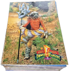 1994 Collect-a-Card Power Rangers New Season (Series 3) Hobby Edition 72 Card Set