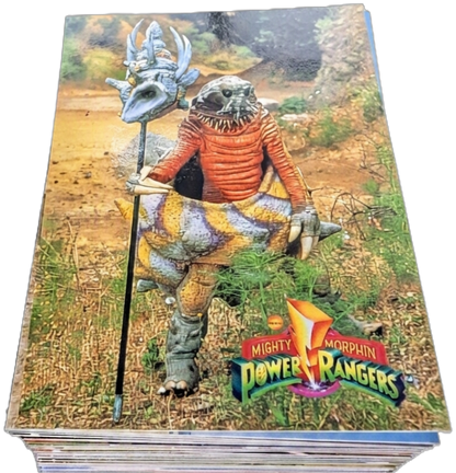 1994 Collect-a-Card Power Rangers New Season (Series 3) Hobby Edition 72 Card Set